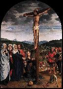 Gerard David Crucifixion oil on canvas